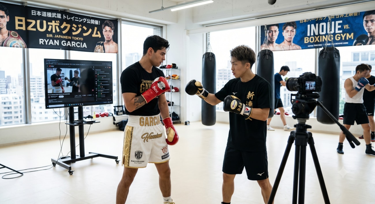 Image: Ryan Garcia Wants To Train With Naoya Inoue In Tokyo And Stream It