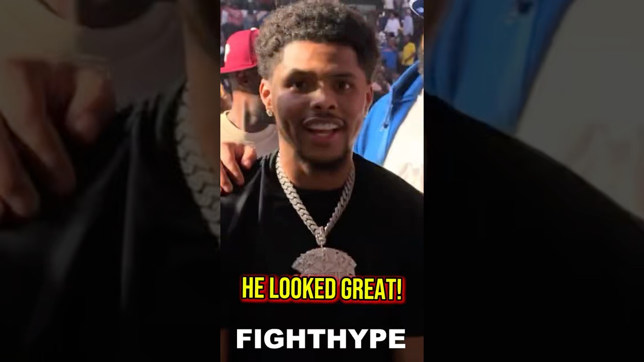 Shakur Stevenson REACTS to Keyshawn Davis BEATING Nahir Albright