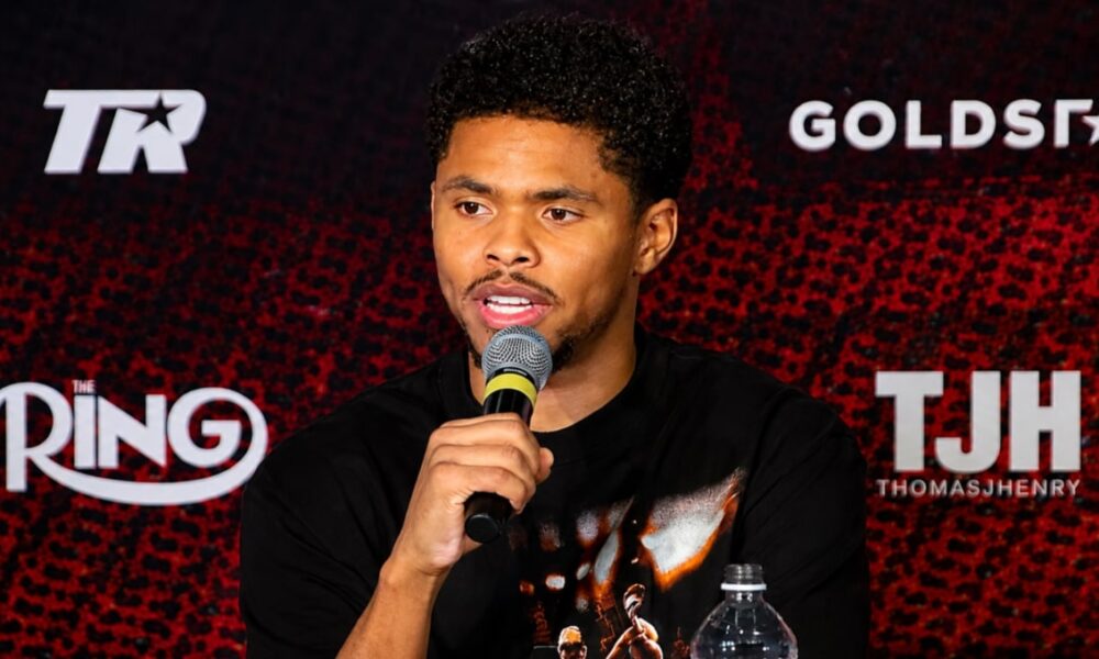 Image: Shakur Stevenson Accuses Devin Haney of "Fake Public Negotiations" After 144-Pound Agreement