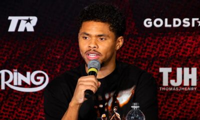 Image: Shakur Stevenson Accuses Devin Haney of "Fake Public Negotiations" After 144-Pound Agreement
