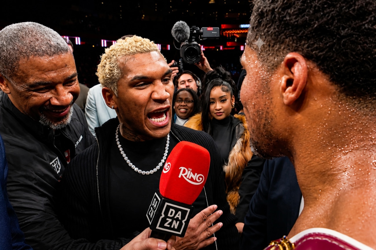 Image: Shakur Stevenson Says Conor Benn Would Need To Fight Until 40 To Reach His Level