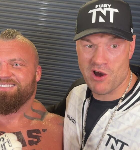 TYSON FURY AND EDDIE HALL REACT TO MAJORITY DECISION DEFEAT TO TOMMY FURY