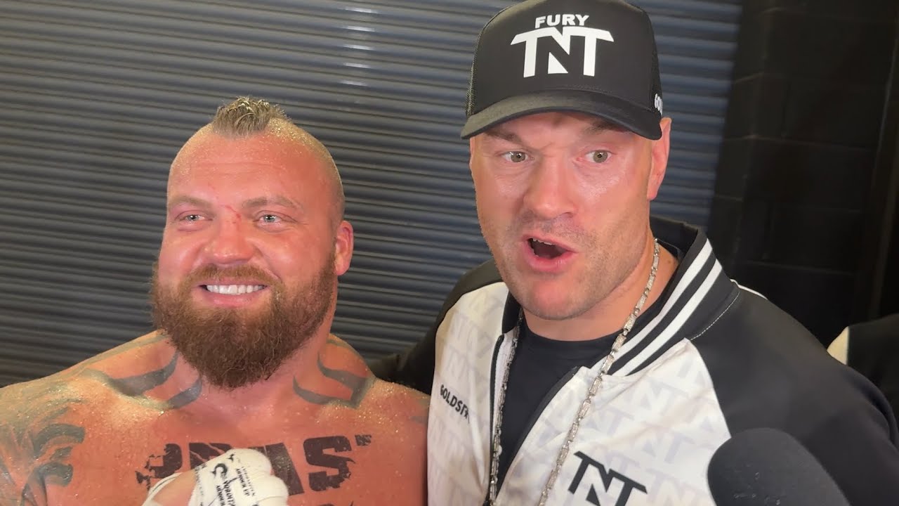 TYSON FURY AND EDDIE HALL REACT TO MAJORITY DECISION DEFEAT TO TOMMY FURY