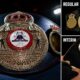 WBA super, regular and interim title belts shown together to illustrate boxing’s secondary title confusion.