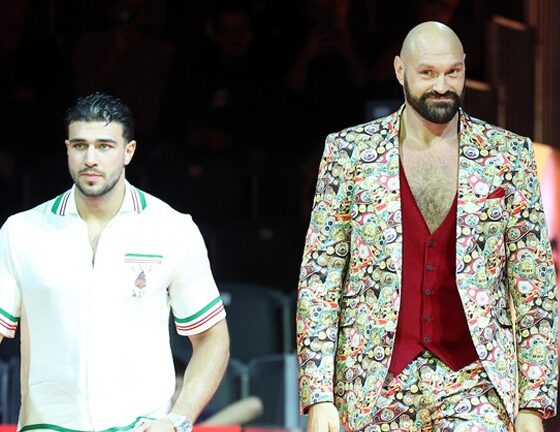 Tyson Fury wants Tommy Fury to fight for the world title Photo: Mark Robinson Matchroom Boxing