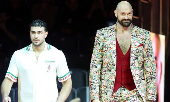 Tyson Fury wants Tommy Fury to fight for the world title Photo: Mark Robinson Matchroom Boxing