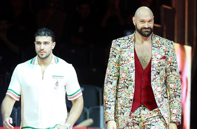 Tyson Fury wants Tommy Fury to fight for the world title Photo: Mark Robinson Matchroom Boxing