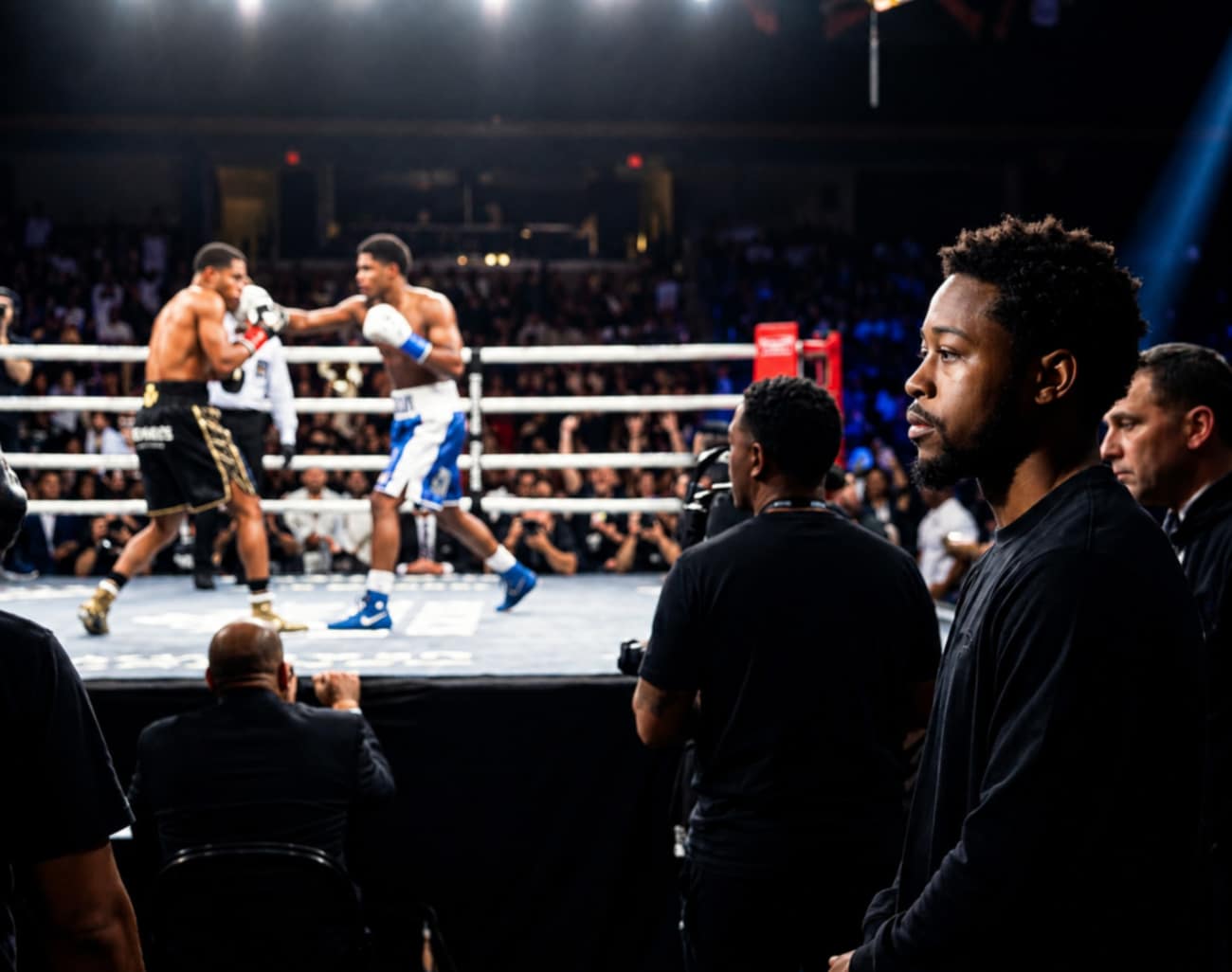 Image: Tim Bradley tells Keyshawn Davis he'll always be 'second fiddle' to Shakur Stevenson