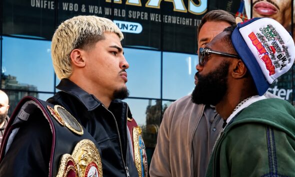 Image: Todd Grisham Says Jaron Ennis Must Dominate Xander Zayas To Reach Terence Crawford Level
