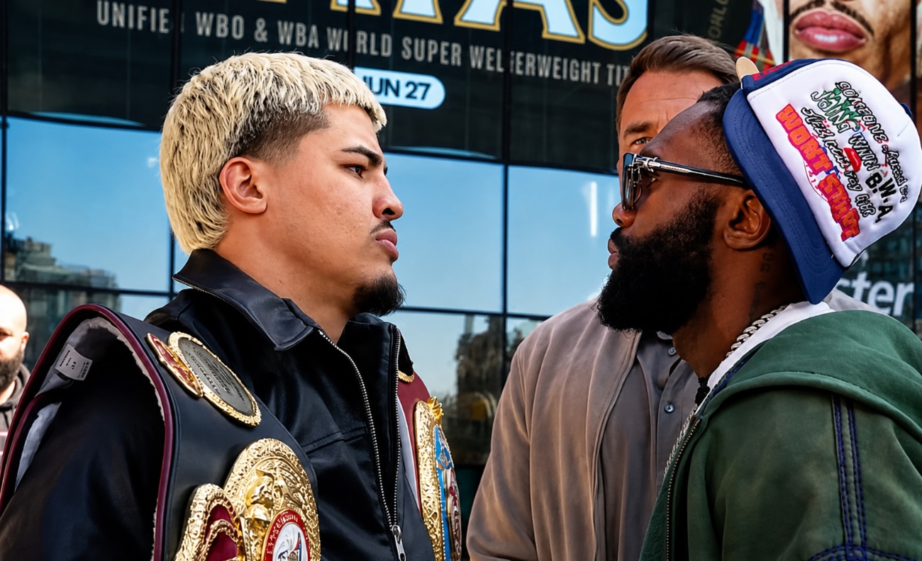 Image: Todd Grisham Says Jaron Ennis Must Dominate Xander Zayas To Reach Terence Crawford Level