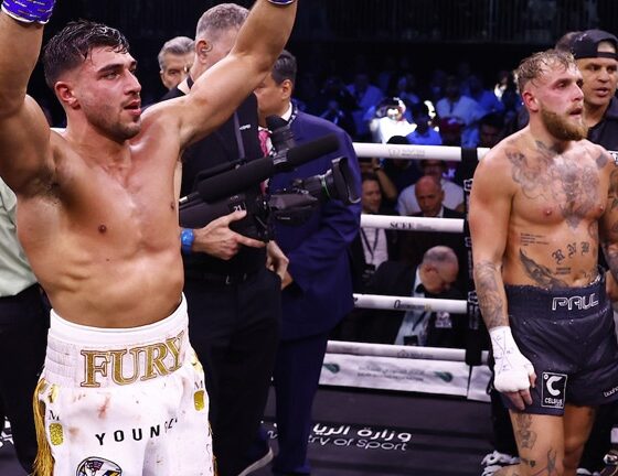 Fury ended Paul's undefeated professional record in Saudi Arabia. Photo: Skill Challenge Entertainment