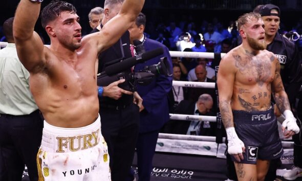 Fury ended Paul's undefeated professional record in Saudi Arabia. Photo: Skill Challenge Entertainment
