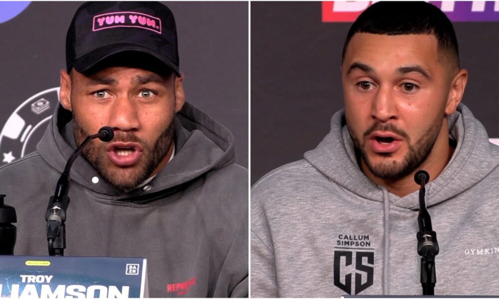 Troy Williamson vs Callum Simpson 2 • FULL HEATED PRESS CONFERENCE | DAZN Boxing