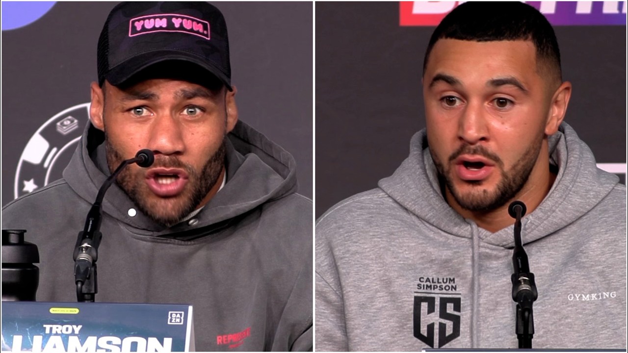 Troy Williamson vs Callum Simpson 2 • FULL HEATED PRESS CONFERENCE | DAZN Boxing