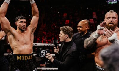 Tommy Fury defeated Eddie Hall by majority decision Photo: David Cavan/MF Pro