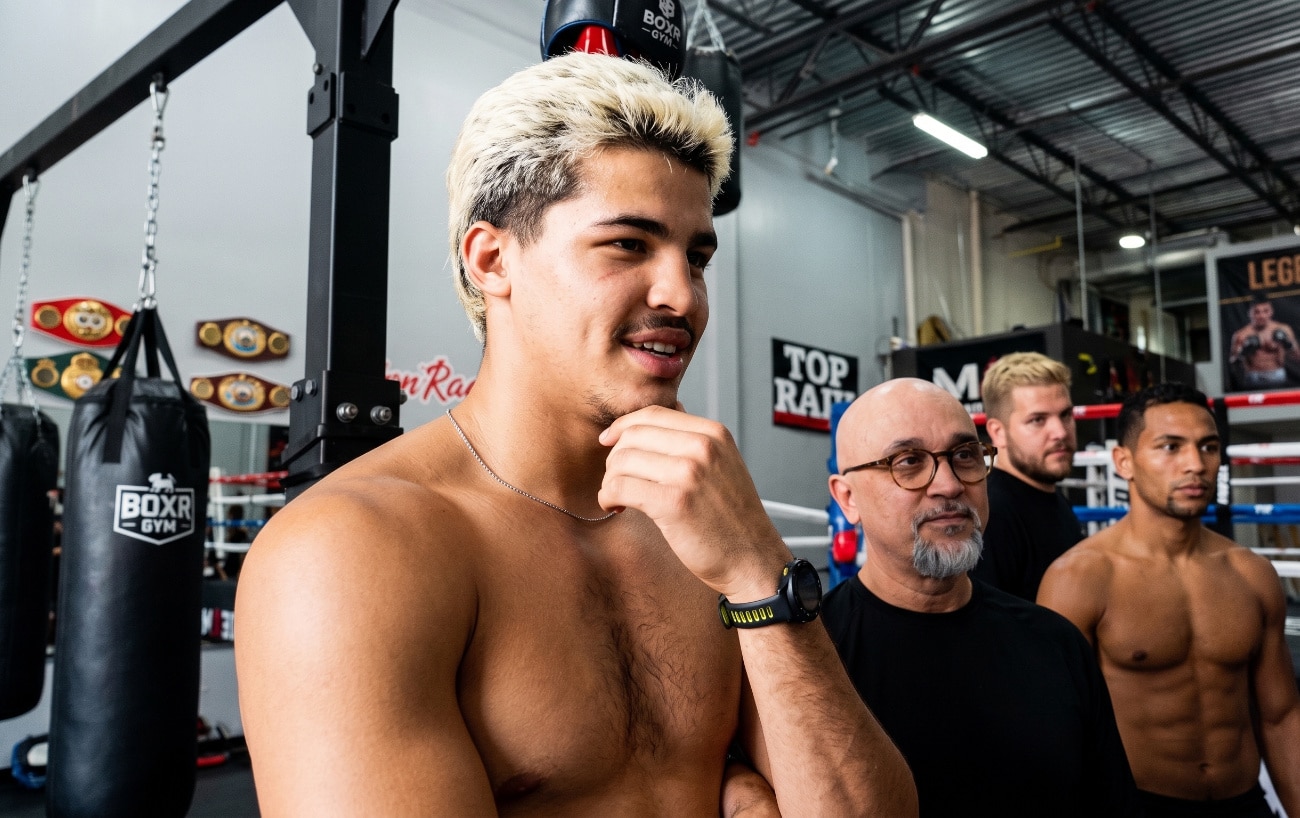 Image: Xander Zayas Promises Best Version Ever for Jaron Boots Ennis