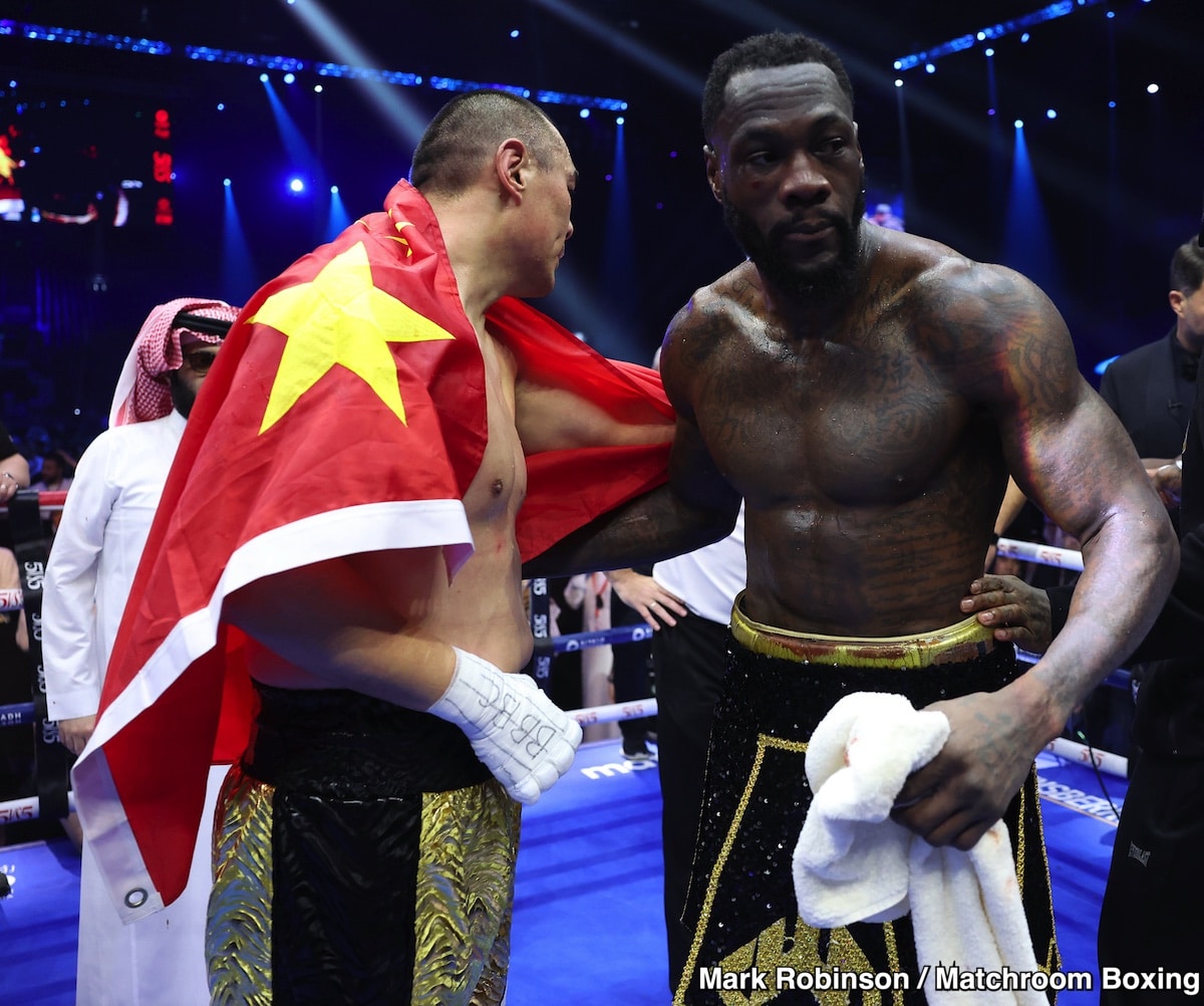 Deontay Wilder's Team Reacts to Oleksandr Usyk Fight Proposal