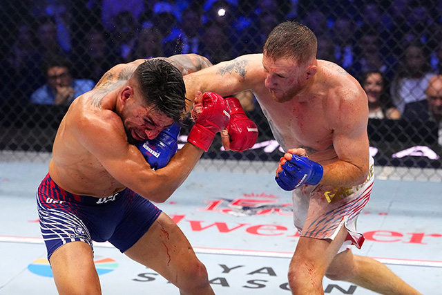 Justin Gaethje rejects Ilia Topuria&rsquo;s immediate UFC rematch push