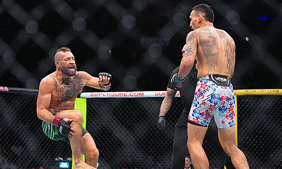 Knee injury ends Conor McGregor&rsquo;s return 69 seconds into UFC 329 main event