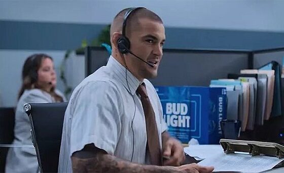 Dustin Poirier absent from new Bud Light commercial that aired during UFC 329