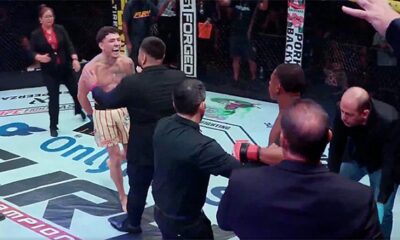 Jay Alderete explains crotch grab celebration after beating Cameron Smotherman