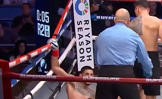 Edgar Berlanga rallies to stop Steven Butler at Zuffa Boxing 9