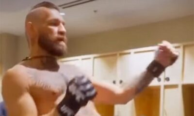 Conor McGregor posts footage of himself throwing kicks before UFC 329 main event