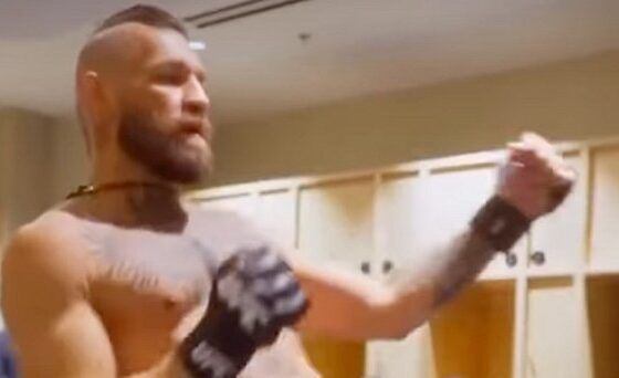 Conor McGregor posts footage of himself throwing kicks before UFC 329 main event