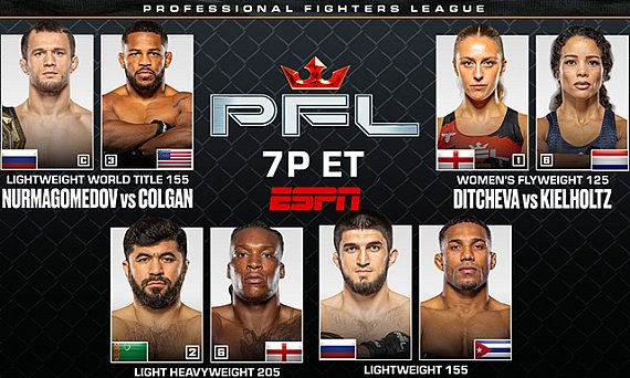 PFL New York card: Every fight set for UBS Arena event