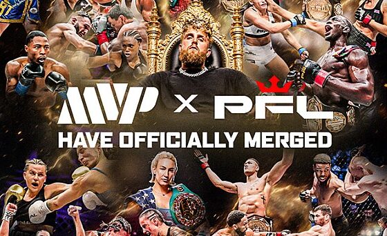 PFL, Jake Paul&rsquo;s MVP merge to form new global combat sports company