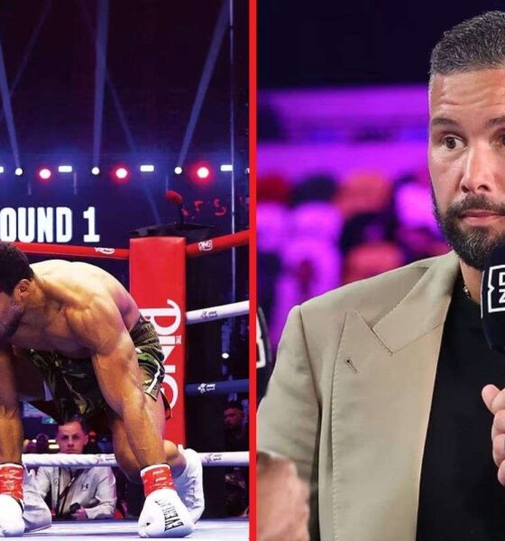 Tony Bellew Analyzes Anthony Joshua's Chin After Knockdowns by Kristian Prenga