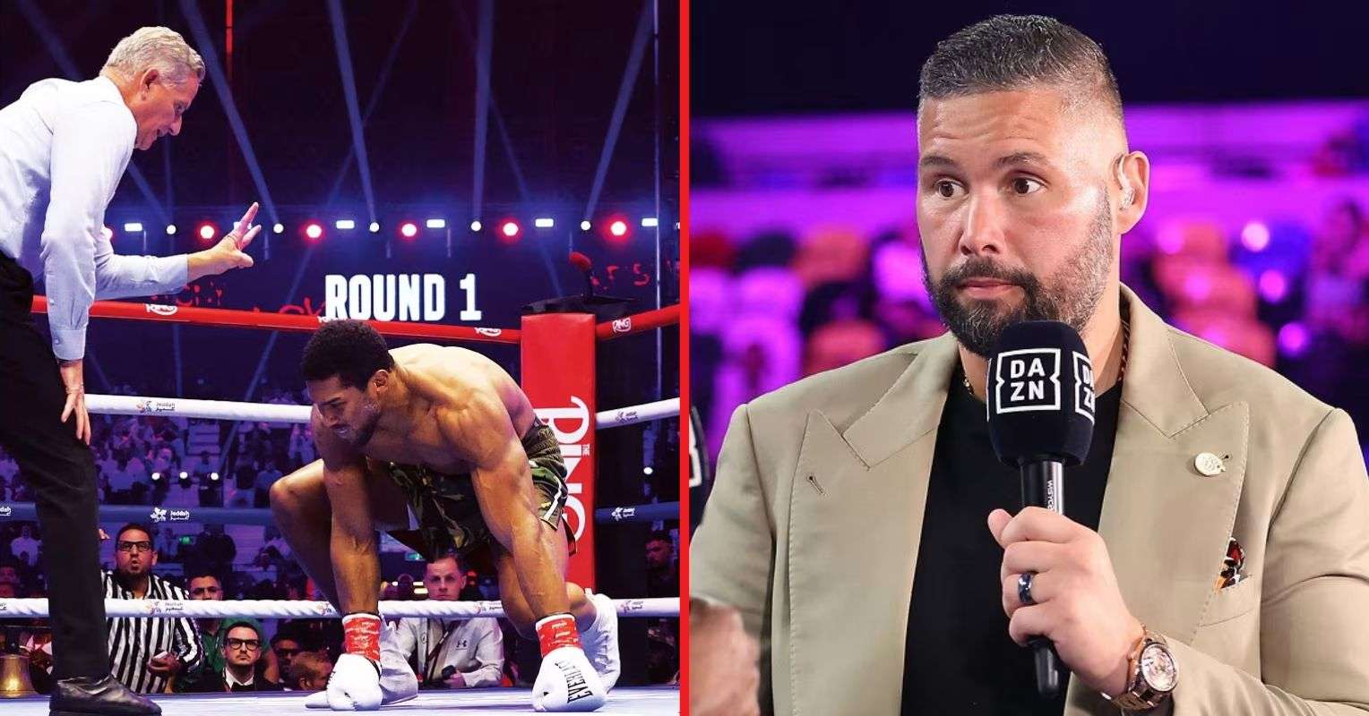 Tony Bellew Analyzes Anthony Joshua's Chin After Knockdowns by Kristian Prenga