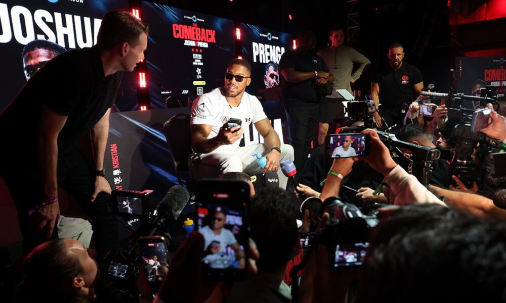"Kristian Prenga Aims to Disrupt Anthony Joshua's Tyson Fury Fight Plans on July 25"