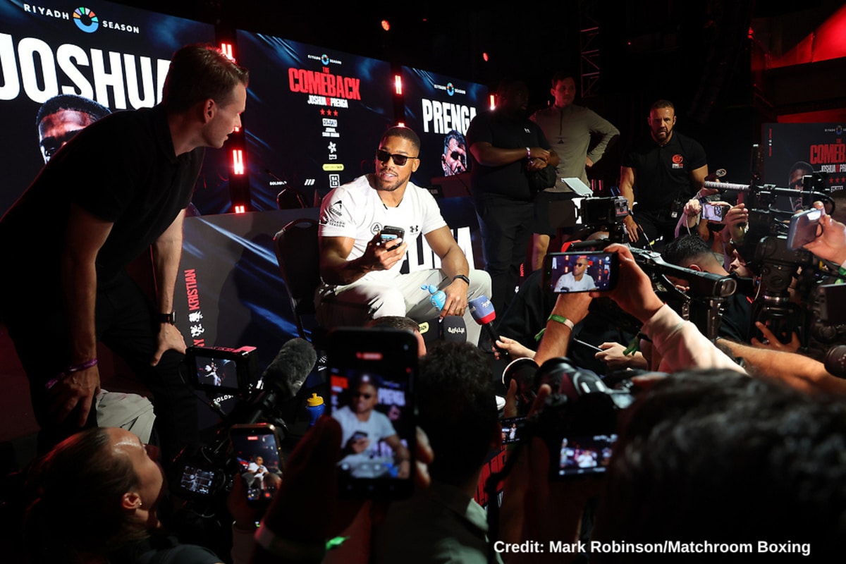 "Kristian Prenga Aims to Disrupt Anthony Joshua's Tyson Fury Fight Plans on July 25"