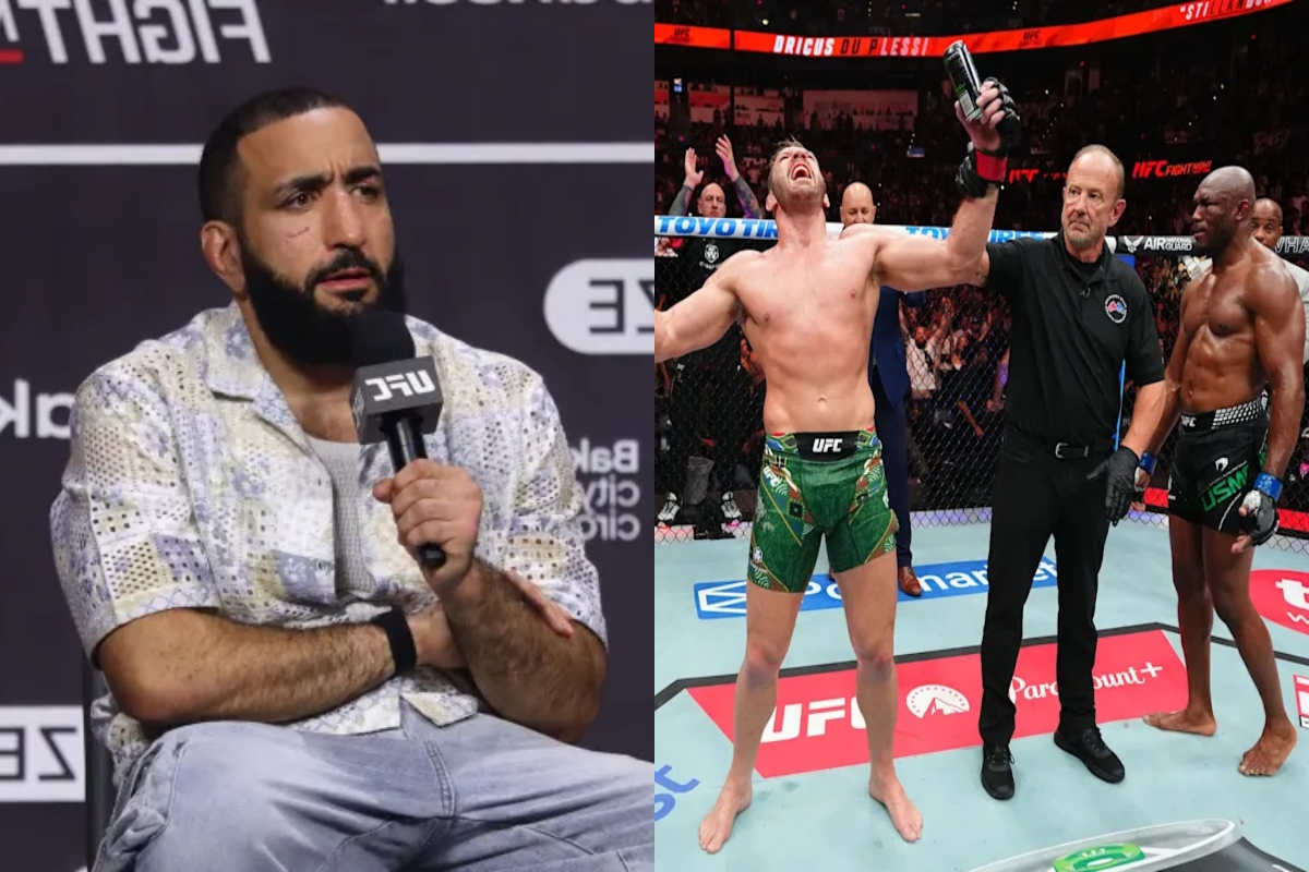 Kamaru Usman's loss to Dricus du Plessis didn't surprise Belal Muhammad: "You could just tell he wasn't comfortable"