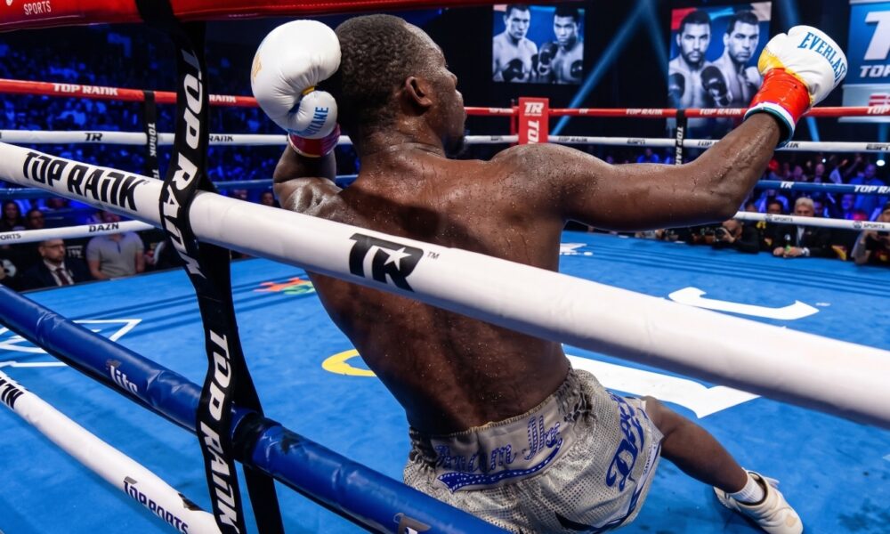"Bruce Carrington Adjusts Title Defense Expectations Following Challenging Match Against Rene Palacios"