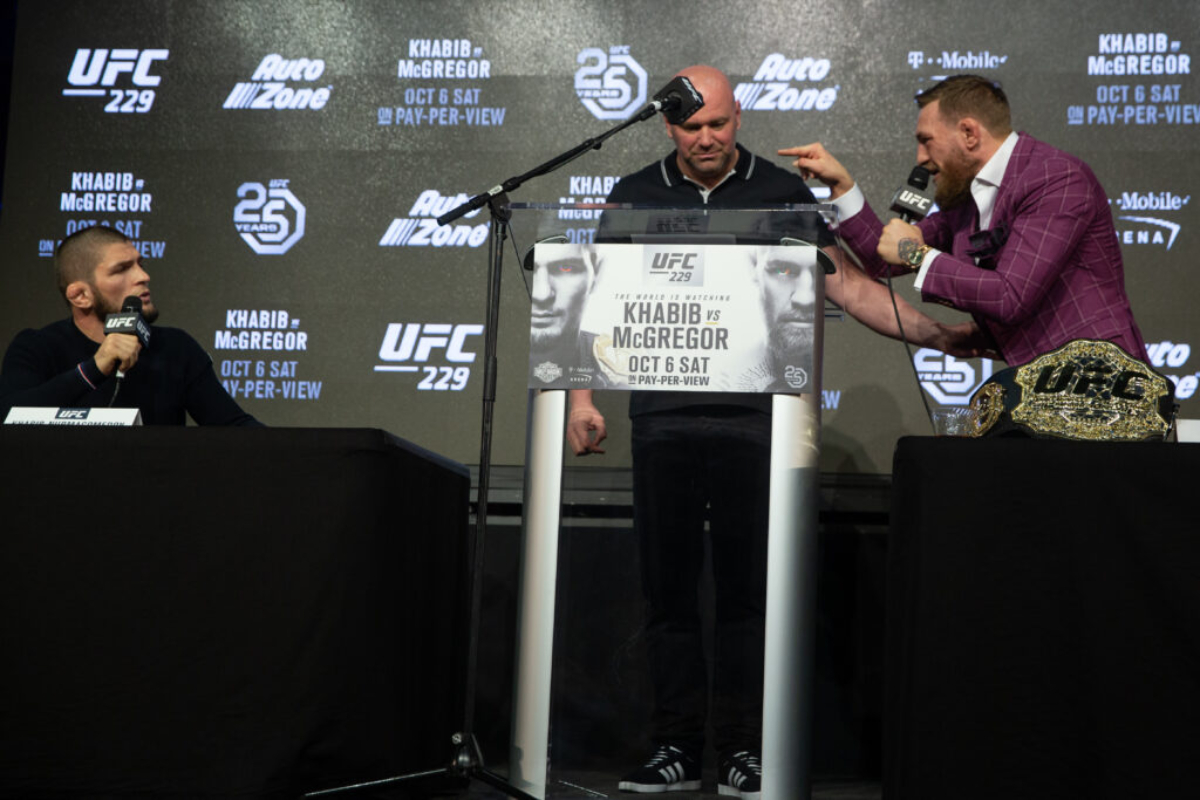 Conor McGregor dismisses Khabib Nurmagomedov's place on all-time MMA list: "The man has no courage"