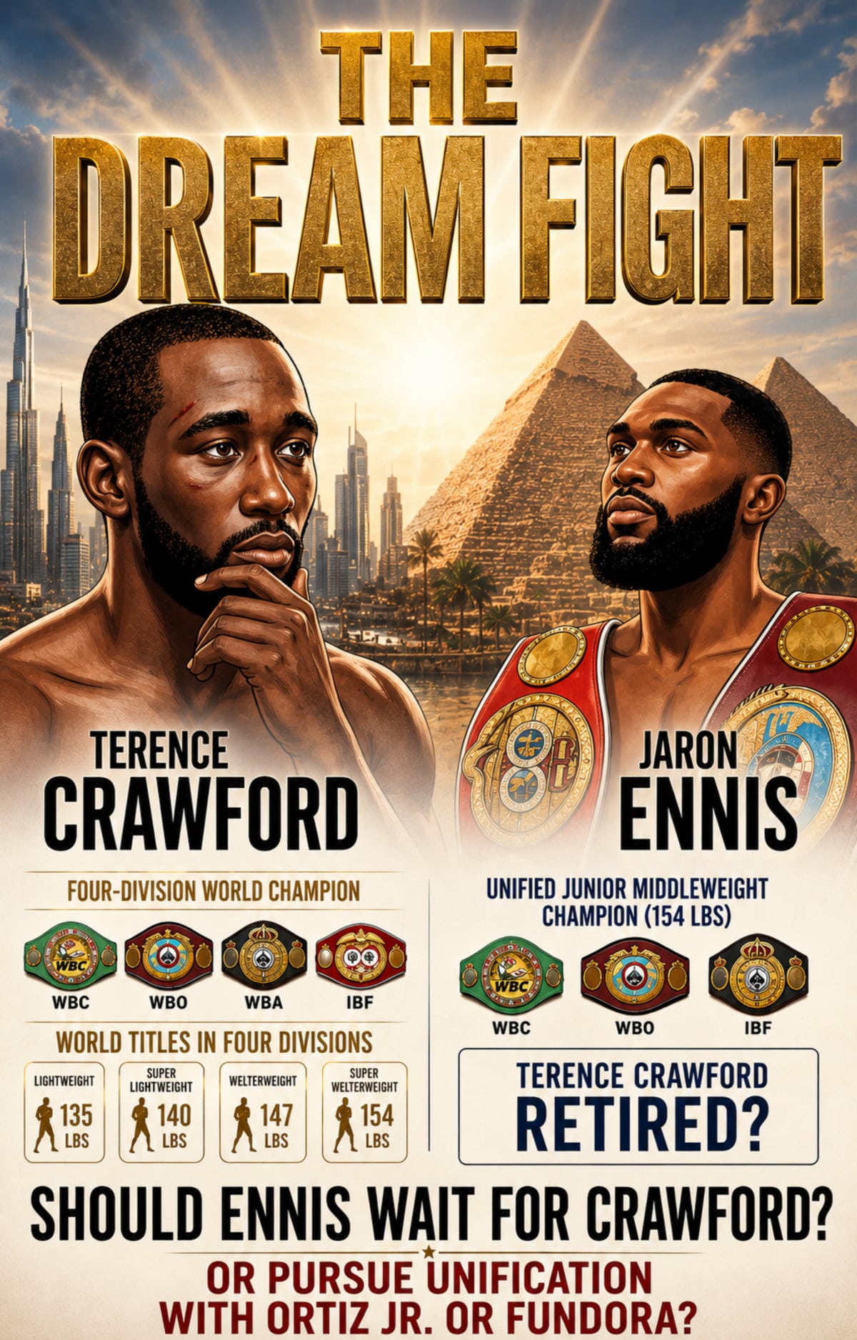 "Why Terence Crawford Is the Perfect Next Fight for Jaron Ennis, According to Gareth A. Davies"