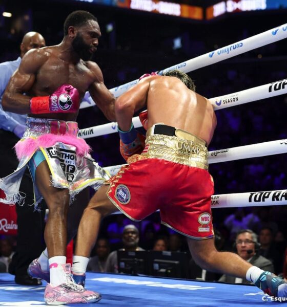 "Jaron Boots Ennis Dismisses Terence Crawford's Criticism: 'I Don’t Care!'"