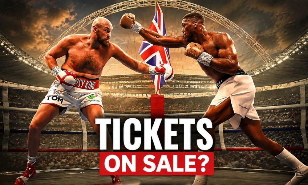 "Fury vs Joshua Tickets Now Available for Highly Anticipated British Heavyweight Clash"