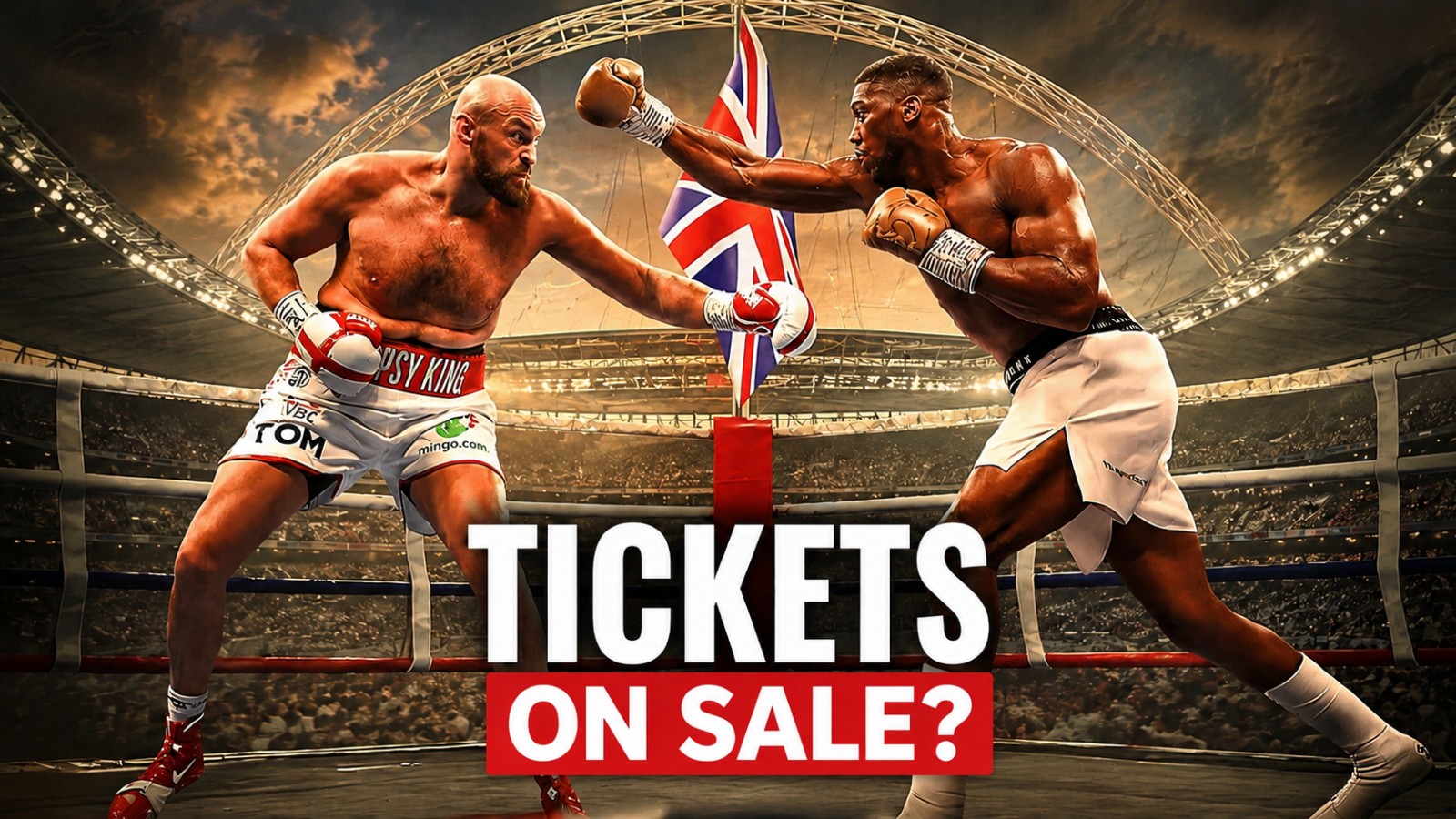 "Fury vs Joshua Tickets Now Available for Highly Anticipated British Heavyweight Clash"