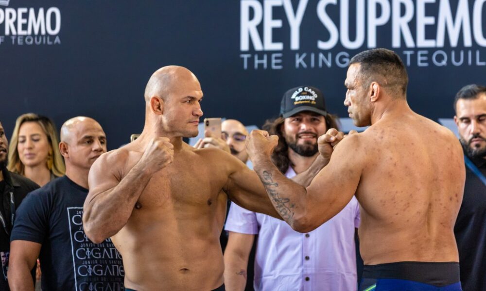 Junior dos Santos out of grappling match with Fabricio Werdum