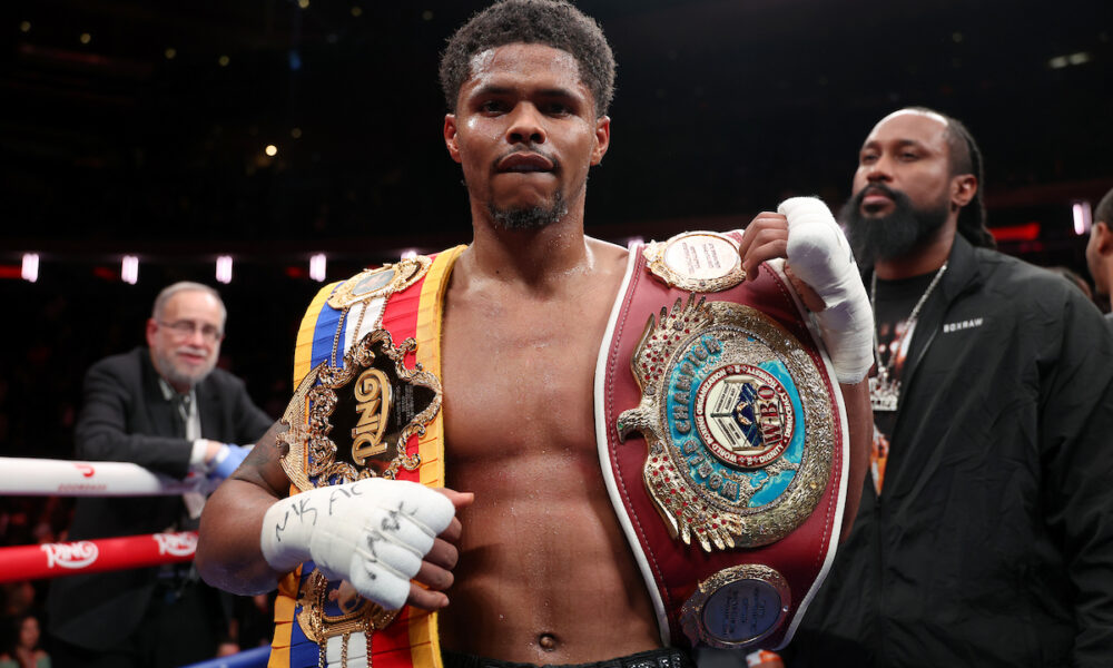 "Eddie Hearn Discloses Shakur Stevenson’s Signing with Zuffa"