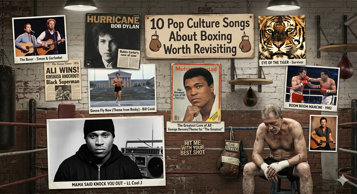 "Top 10 Iconic Pop Culture Songs About Boxing to Relive Today"