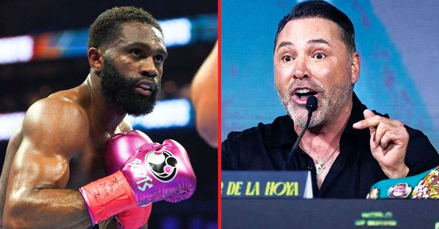 "Oscar De La Hoya Highlights Jaron Ennis' Performance and Calls for Vergil Ortiz Showdown"
