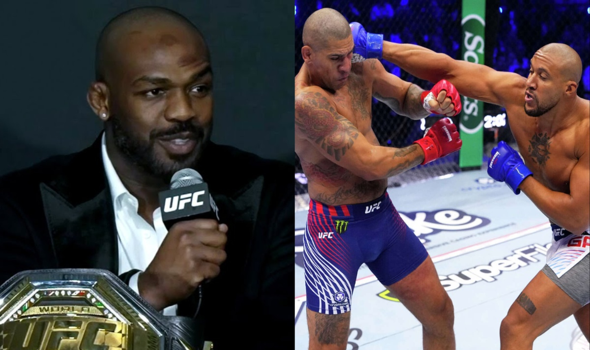 Jon Jones opines on what went wrong for Alex Pereira in UFC Freedom 250 loss: "You find yourself out there watching instead of doing"