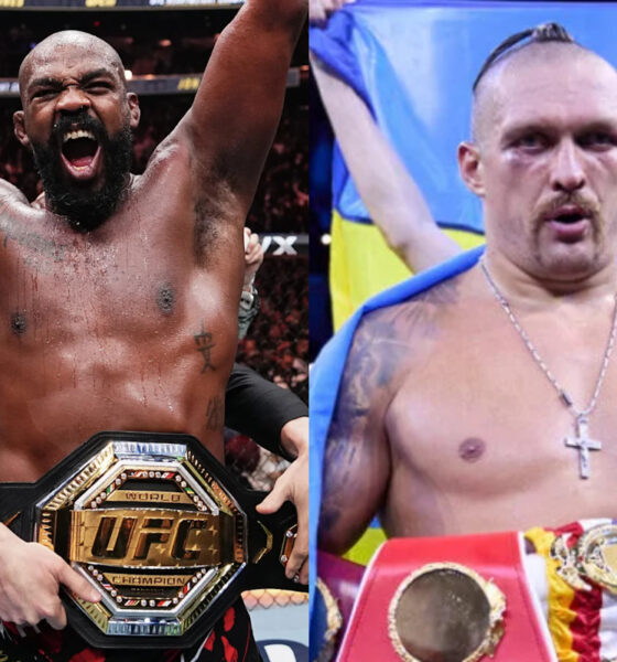 Jon Jones would only fight Oleksandr Usyk on one condition: "I think the world knows what would happen if we were locked in the same room"