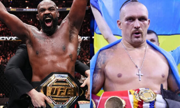 Jon Jones would only fight Oleksandr Usyk on one condition: "I think the world knows what would happen if we were locked in the same room"