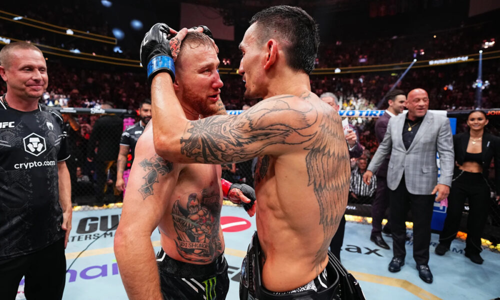 Justin Gaethje says he never lost hope in his bid to become UFC champion