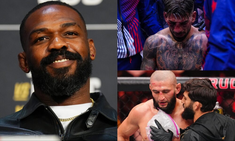 Jon Jones gives strong advice to Khamzat Chimaev, Ilia Topuria after shocking losses